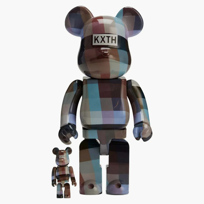 BEARBRICK X KITH Palette Anniversario a decimo 100% e 400% Set Multi