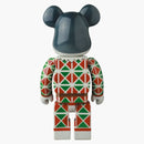Bearbrick X Kutani Ware Kutani Arlecchino 400%
