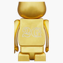 Bearbrick x Kutani x Hajime Sorayama 400% (čistý zlatý list)