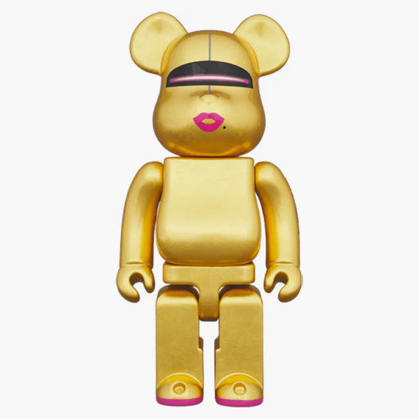Bearbrick X Kutani X Hajime Sorayama 400% (Pure Gold Leaf)