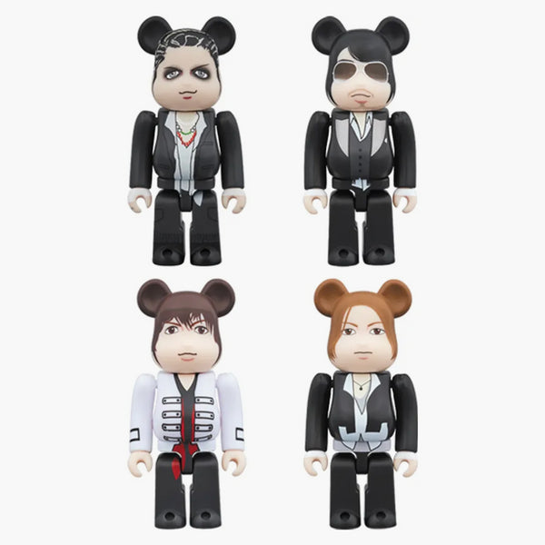 Bearbrick X L'Arc-en-Ciel 100% (Set of 4) Multi