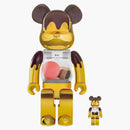 Bearbrick x la Maison du Chocolat 100% & 400% set hnědé/zlaté