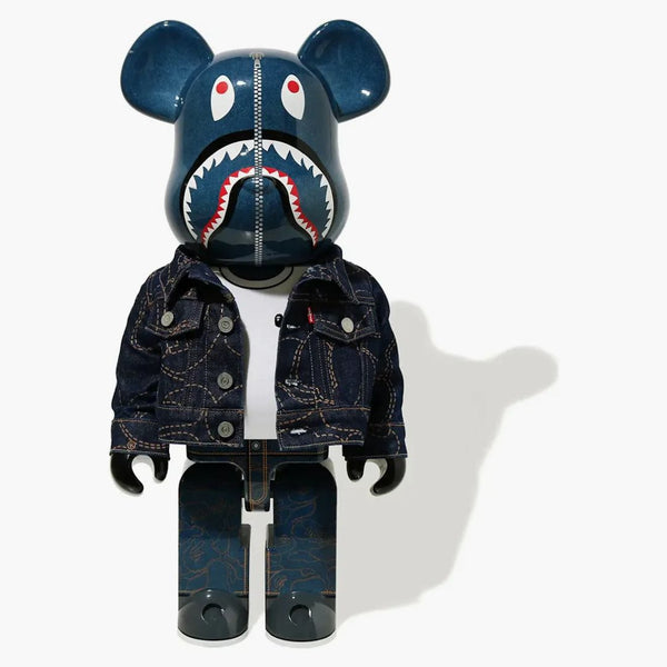 Bearbrick X Bape X Levi's 1000%