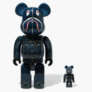 Bearbrick X Bape X Levi's 100% & 400% set