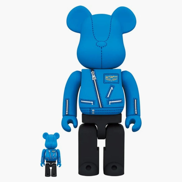 Bearbrick x Lewis Leathers Cyclone 100% & 400% sada