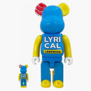 Exkluzivní 100% a 400% sada Bearbrick X Lyrical Lemonade DesignCon