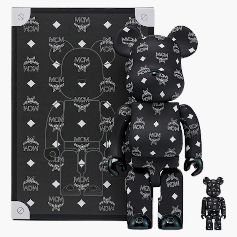 Bearbrick x MCM 100% e 400% set