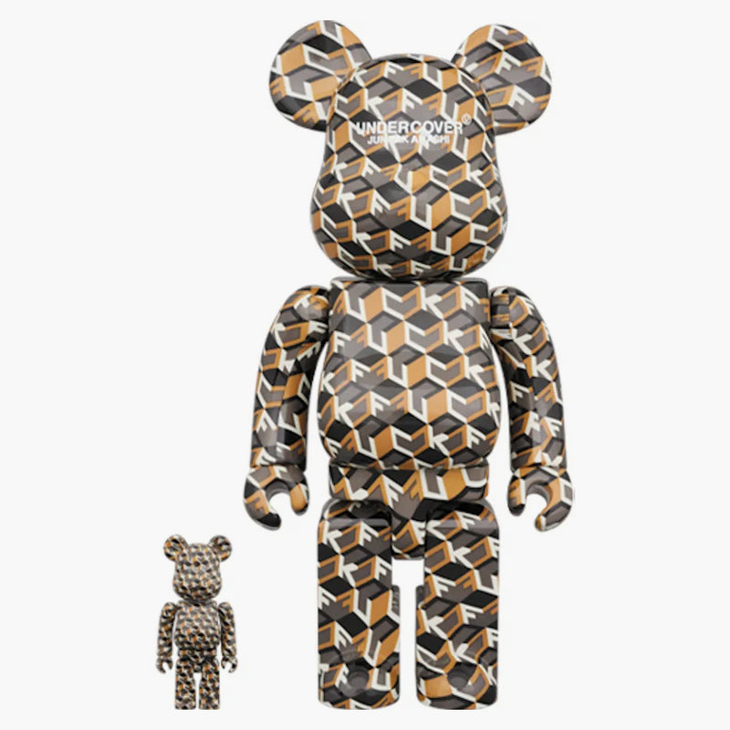 Bearbrick X Medicom Undercover Fuck 100% & 400% Set Multicolor