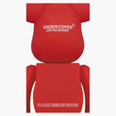 Bearbrick X Medicom Undercover Logo 100% & 400% Set Red/White