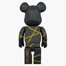 Bearbrick X Mishka X Long 400% Black