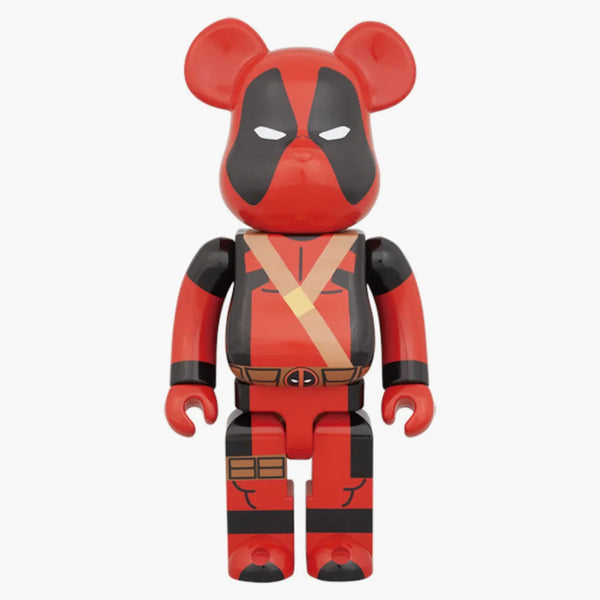 Bearbrick X Marvel Deadpool 400% red