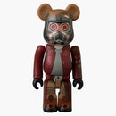 Bearbrick x Marvel Guardians of Galaxy Vol. 3hvězdičkový lord 100% a 400% set
