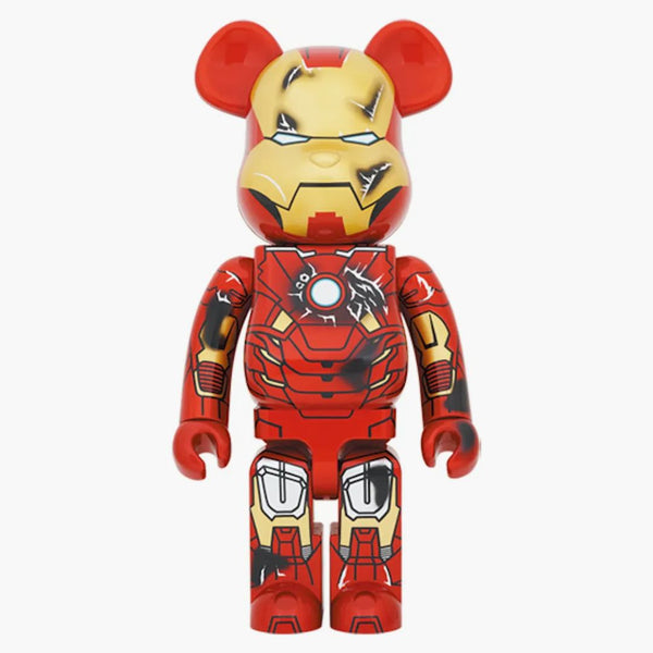 Bearbrick x Marvel Iron Man 3 (Iron Man Mark VII poškození ver.) 1000%