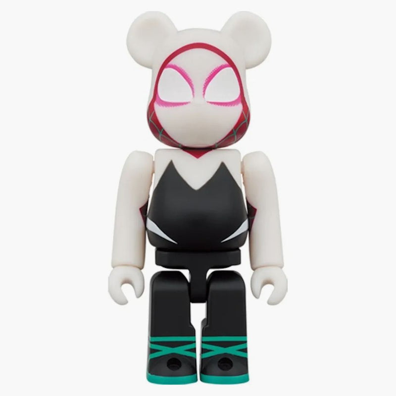 Bearbrick X Marvel Spider-man: Into The Spider-verse Spider-gwen 100% & 400% Set