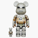 Bearbrick X Marvel The Infinity Saga Iron Man Mark I 100% & 400% Set