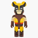 Bearbrick X Marvel X-Men Wolverine (Brown Ver.) 1000%