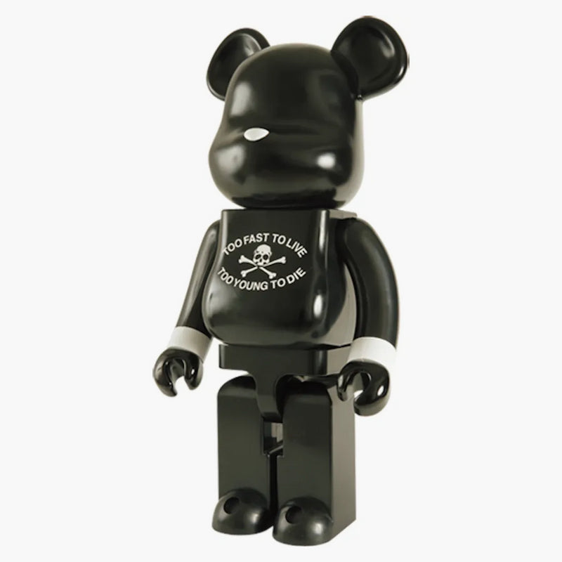 Bearbrick X Mastermind Japan 1000% Black