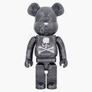 Bearbrick X Mastermind World 1000% Black Bandana