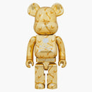Bearbrick X Mastermind World 1000% guld