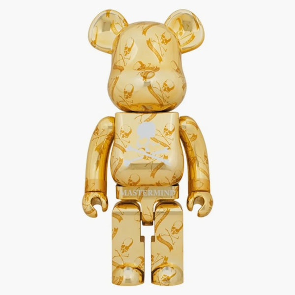 Bearbrick x Mastermind World 1000% oro