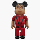 Bearbrick X Michael Jackson Thriller Red Jacket 1000% Red