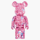 Bearbrick x Mika Ninagawa Sakura 1000% rosa