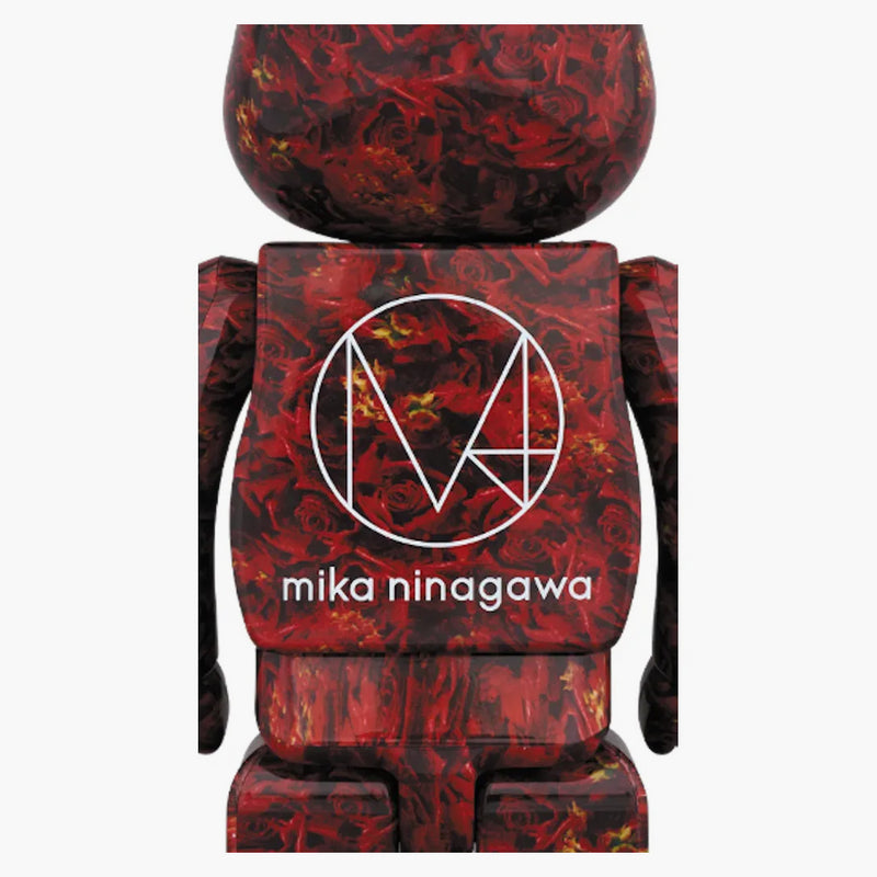 Bearbrick X Mike Ninagawa Leather Rose 1000% Multi