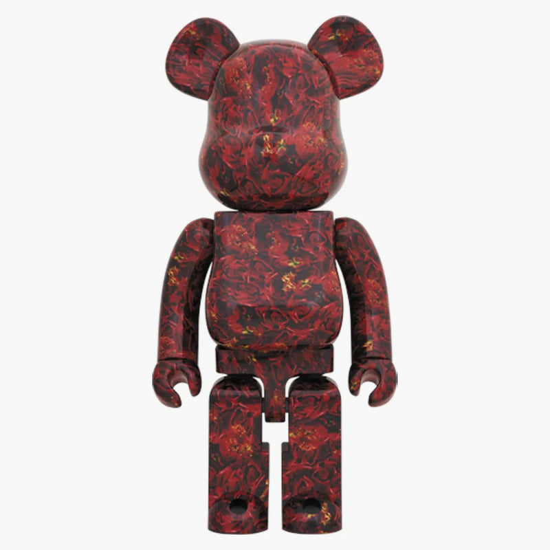 Bearbrick X Mike Ninagawa Leather Rose 1000% Multi