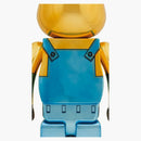 Bearbrick X Minions Kevin Chrome Ver. 1000%