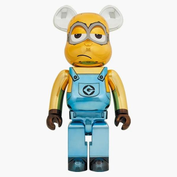 Bearbrick X Minions Kevin Chrome Ver. 1000%