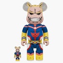Bearbrick x mi héroe academia almita 100% y 400% set