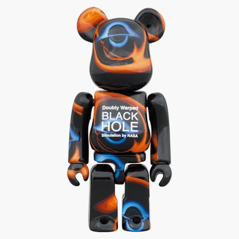 Bearbrick X NASA dvojnásobně pokřivená černá díra 100% a 400% sada