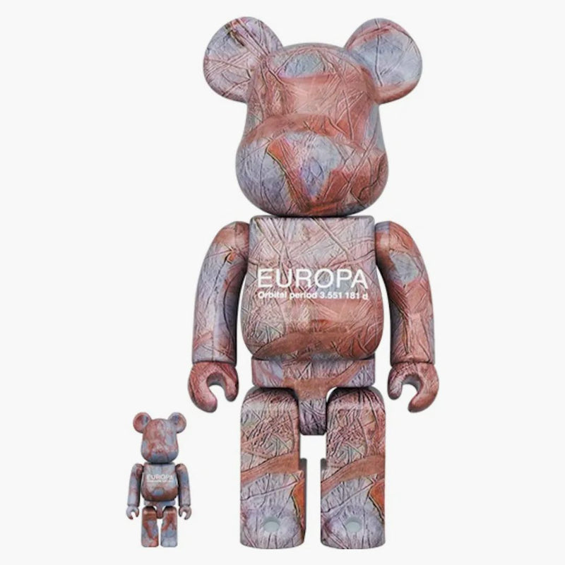 Bearbrick X NASA Europa (2G Exkluzivní) 100% a 400% sada