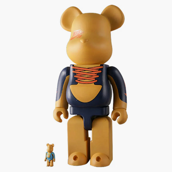 Bearbrick X Nike Three Bearbrick 50% & 400% Set Yellow
