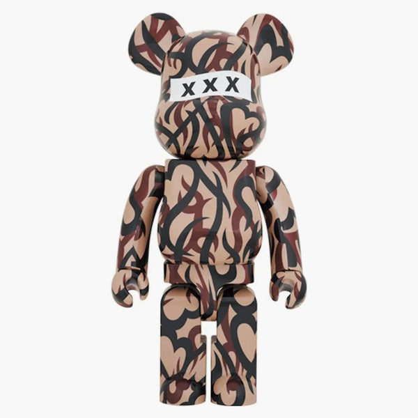 Bearbrick x Number (n) ine x God Selection xxx (numero (n) xxx) 1000%