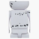Bearbrick X NAS X Applebum 100% & 400% Set White