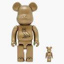 Bearbrick X Ovo 100% & 400% Set Gold