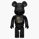Bearbrick X Ovo Og Owl 1000% Collectible Black