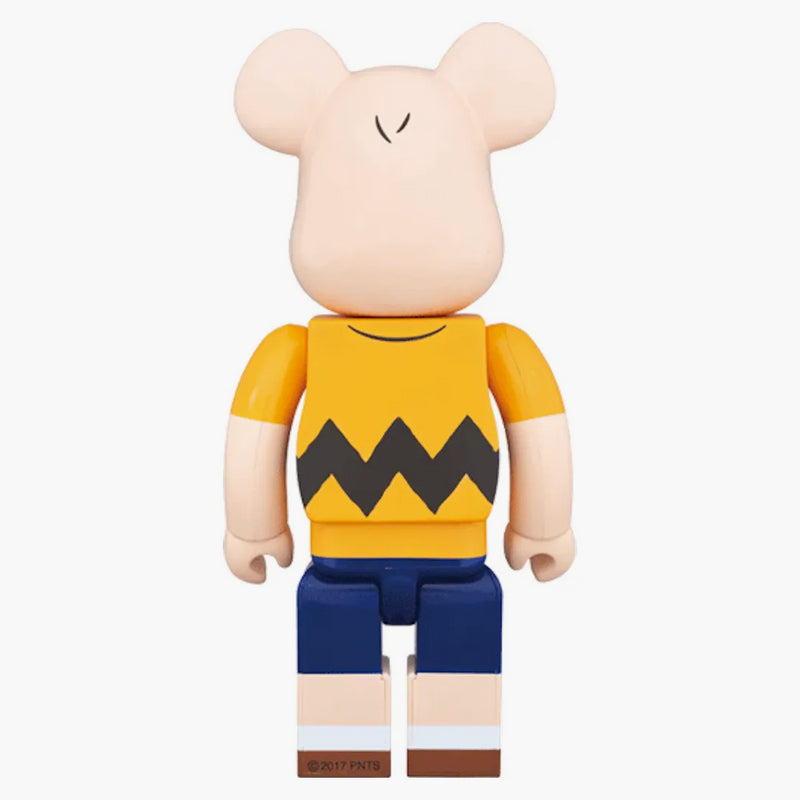Bearbrick X Peanuts Charlie Brown 2017 Version 1000% Multi