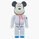 Bearbrick X Peanuts Snoopy Astronaut 1000% Multi