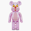 Bearbrick x Pink Panther 1000% Chrome Ver.
