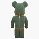 Bearbrick X Porter Tanker 1000% Sage Green
