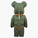 Bearbrick X Porter Tanker 400% Sage Green