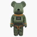 Bearbrick X Porter Tanker 400% Sage Green