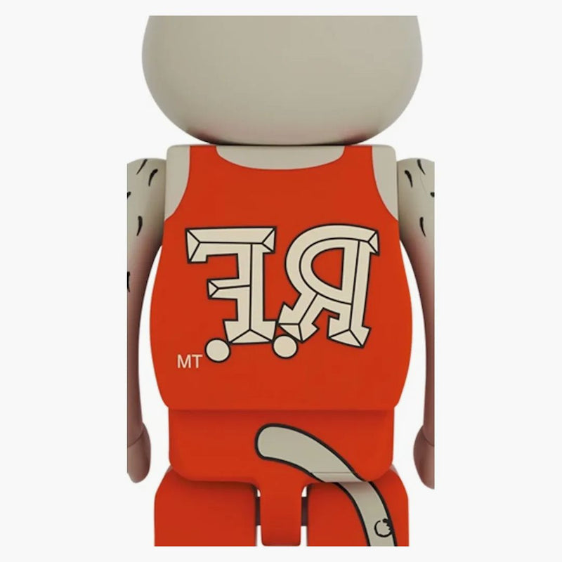 Bearbrick x ratto fink 1000% grigio ver.