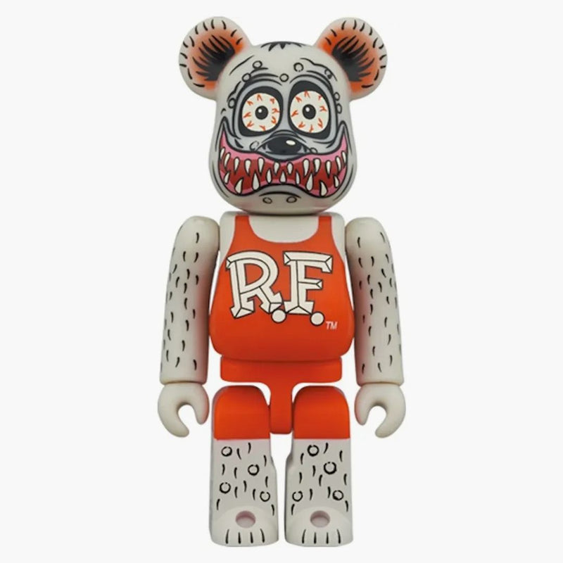 Bearbrick X Rat Fink 100% & 400% Set Grey Ver.