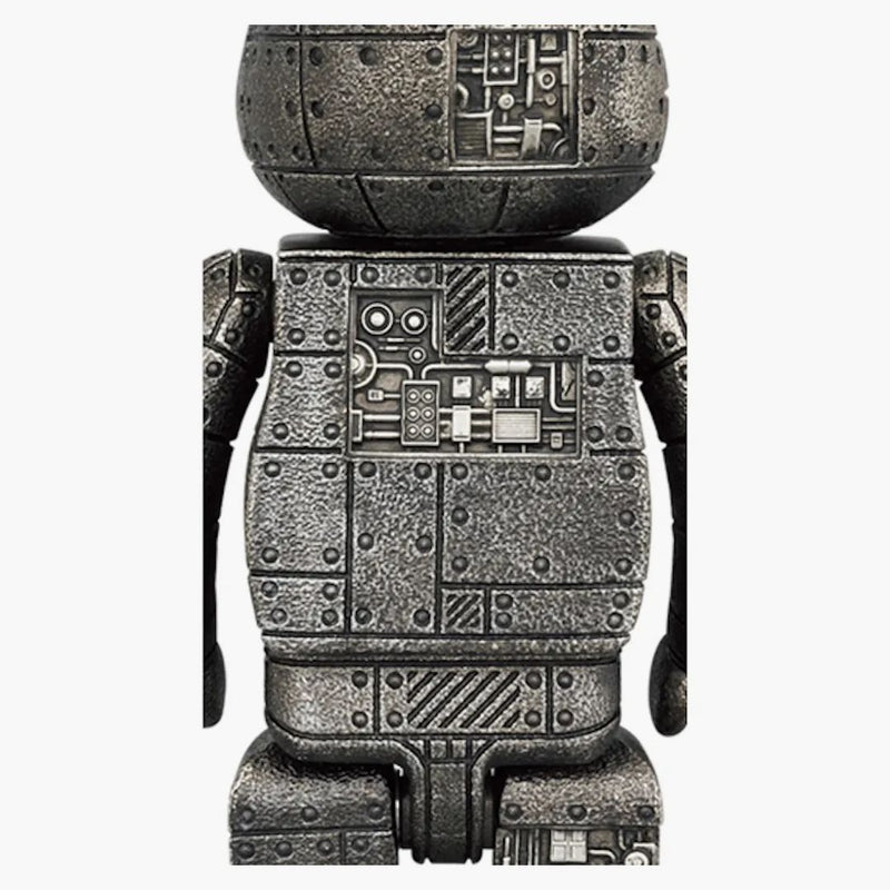 Bearbrick X Royal Selangor Steampunk 400% Coal Black