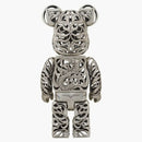 Bearbrick x Royal Selangor Tiger 1000% Silver