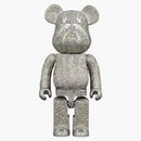 Bearbrick X Royal Selangor X Bape Shark 400% Silver