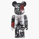 Bearbrick x s'yte x junji ito uzumaki 100% e 400% set